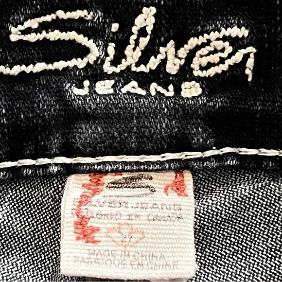Silver Jeans For Girls/Women W27/L32 SUKI Boot Cut 195165AF438 26173 Very Nice - Picture 3 of 9